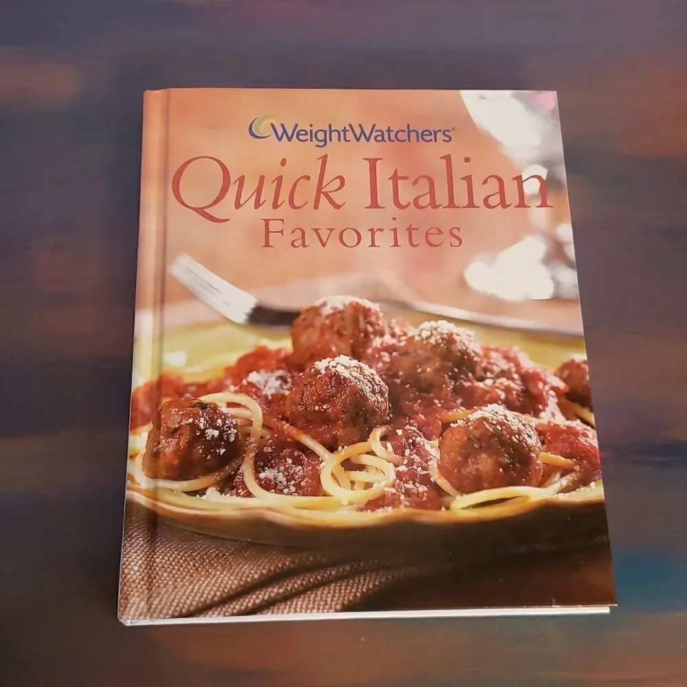 2006 Weight Watchers Quick Italian Favorites Cookbook - Hardcover